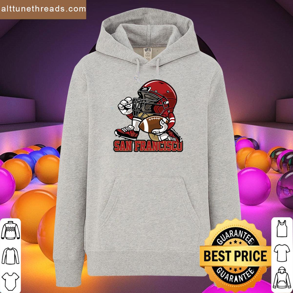 San Francisco Football Helmet Mascot Shirt