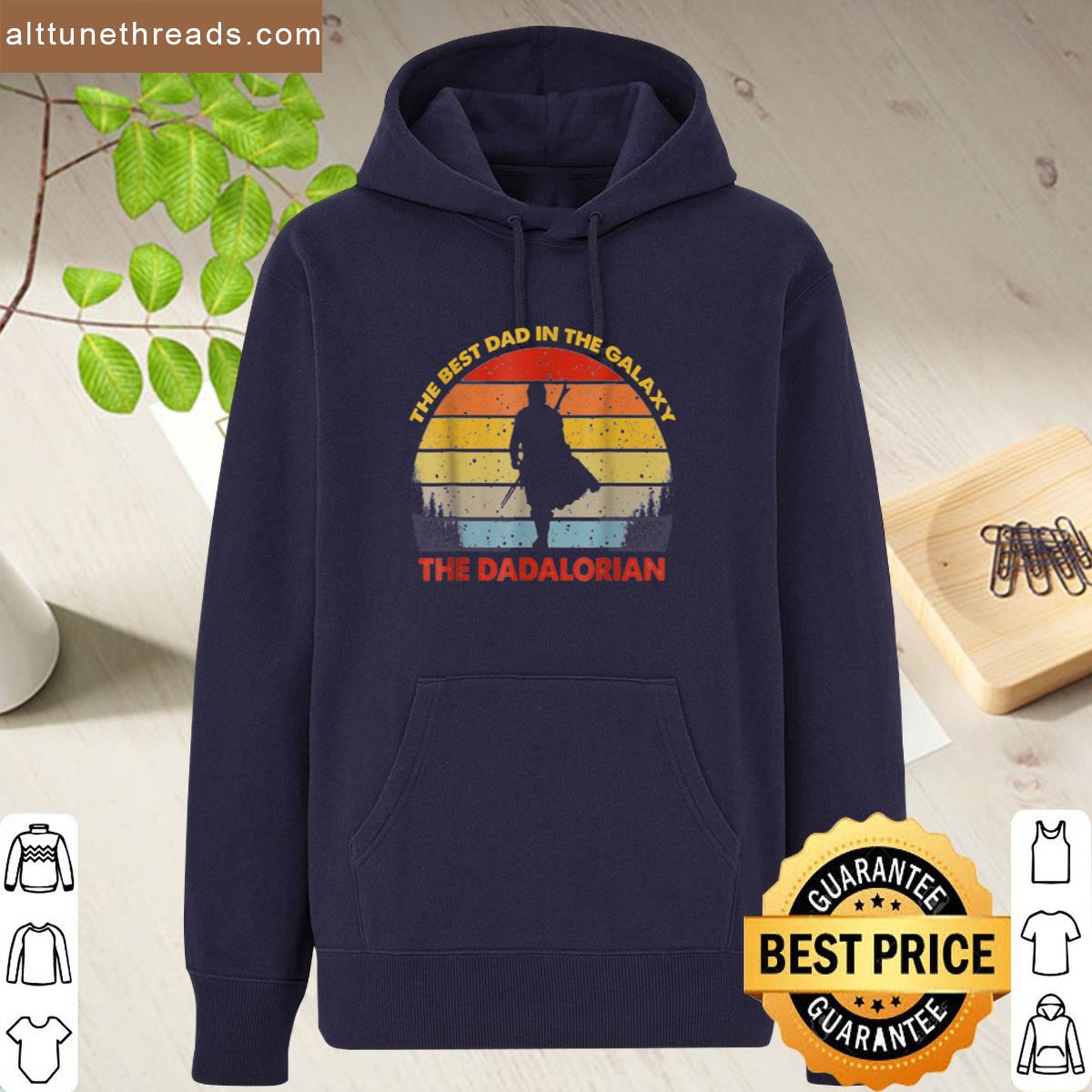The Dadalorian Best Dad In The Galaxy Retro Vintage Shirt