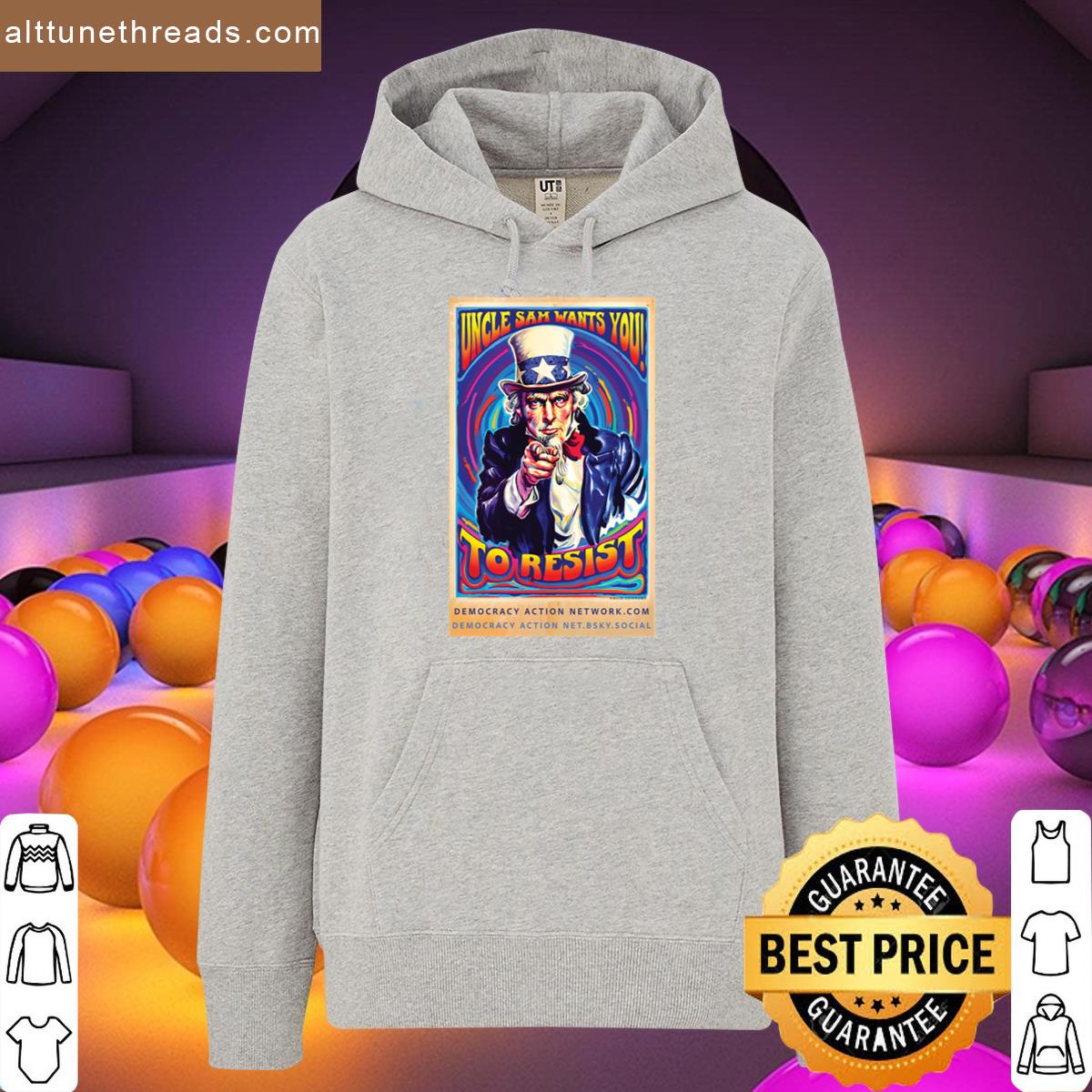 Uncle Sam Wants You To Resist Oversized Shirt