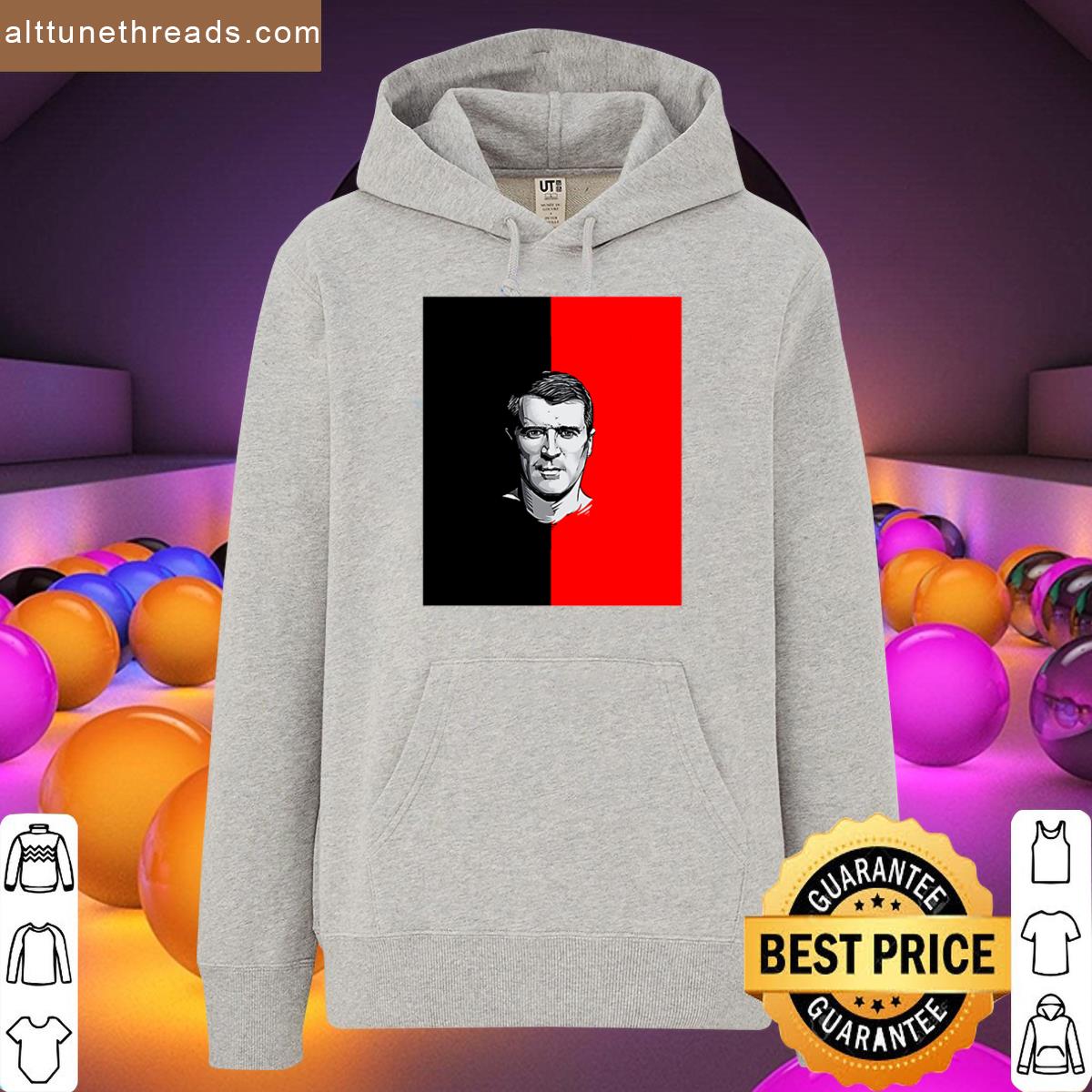 Vintage Photograp Roy Keane Red Devils Football Legend Shirt
