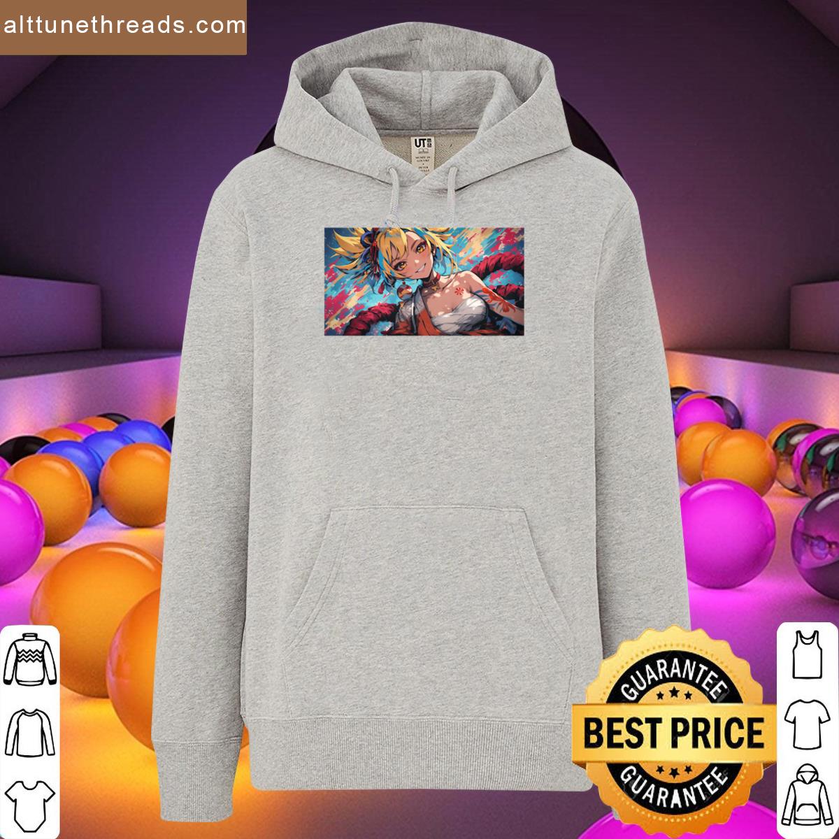 Yoimiya Genshin Impact Pyro Fireworks Deskmat Shirt