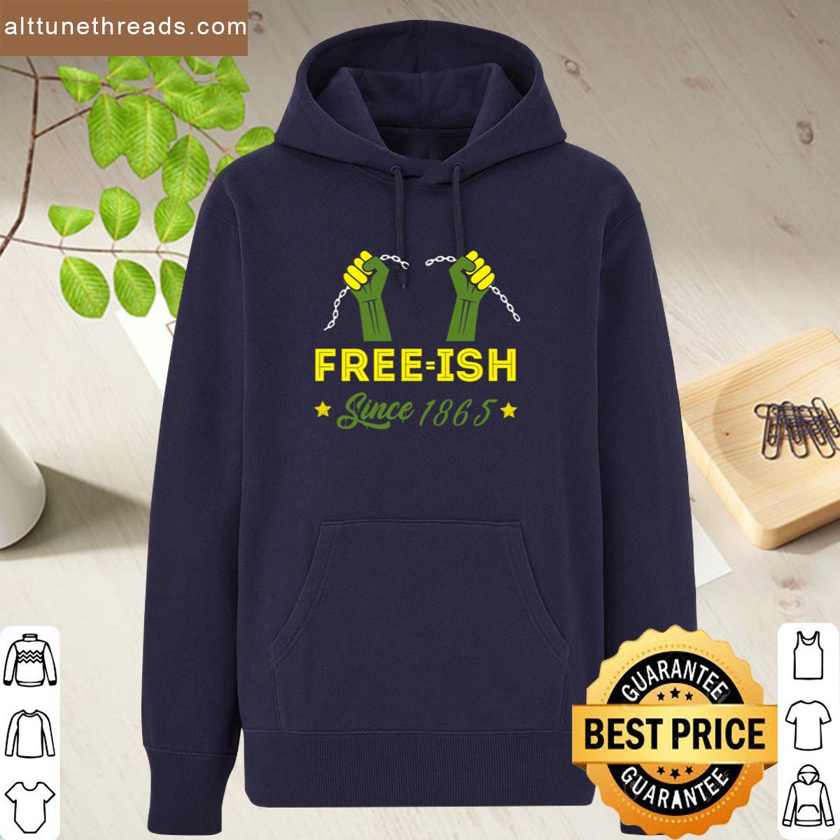 Young Black Free Ish Since 1865 Shirt