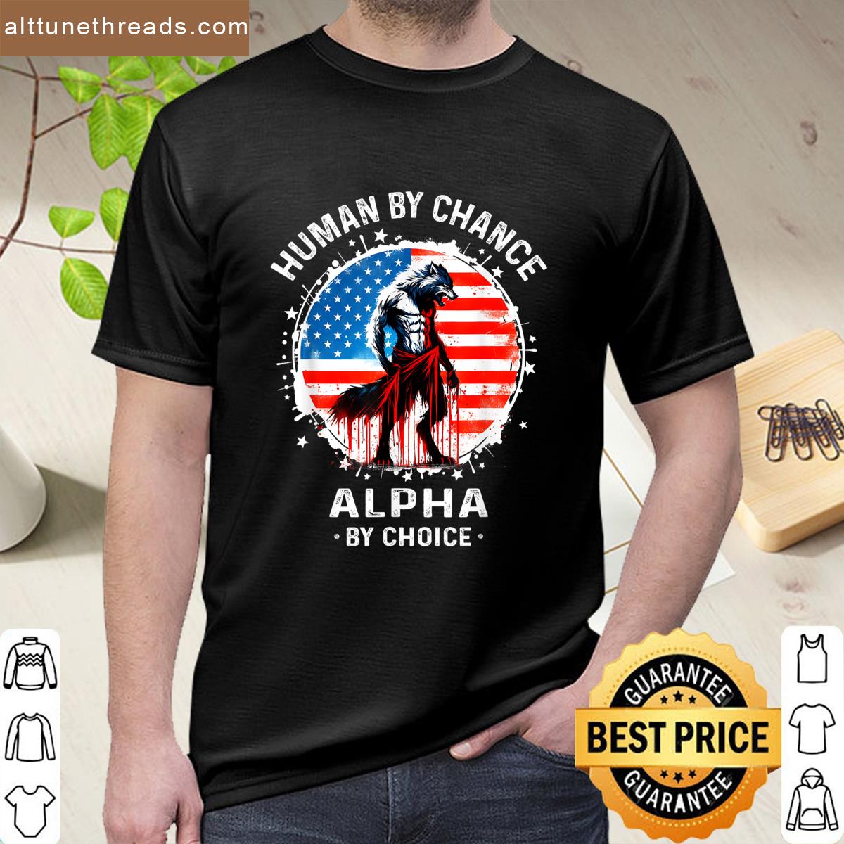 I Heart Werewolfs Alpha Funny Cringe Werewolf Usa Wolf Meme Shirt