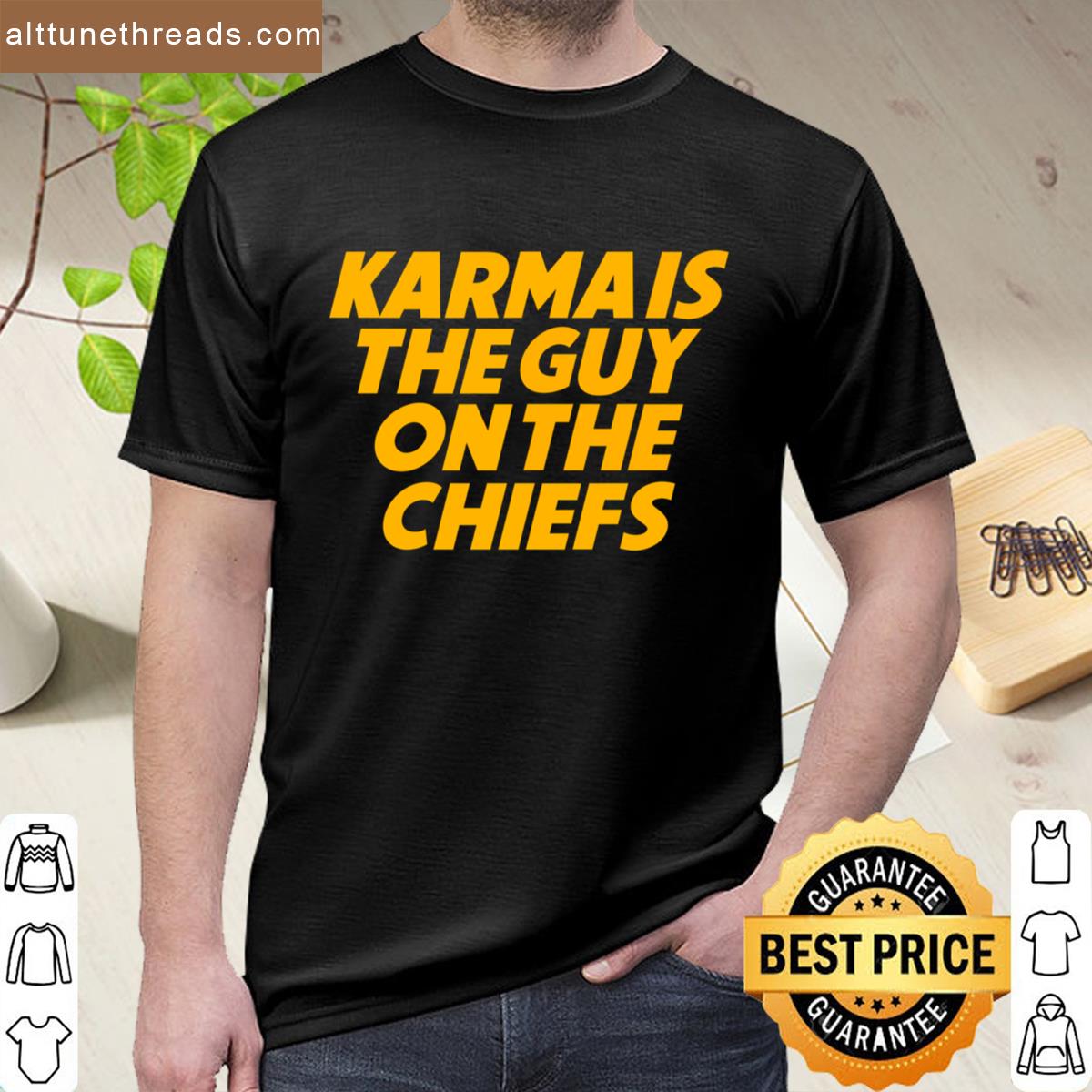 Karma Is The Guy On The Chiefs Shirt
