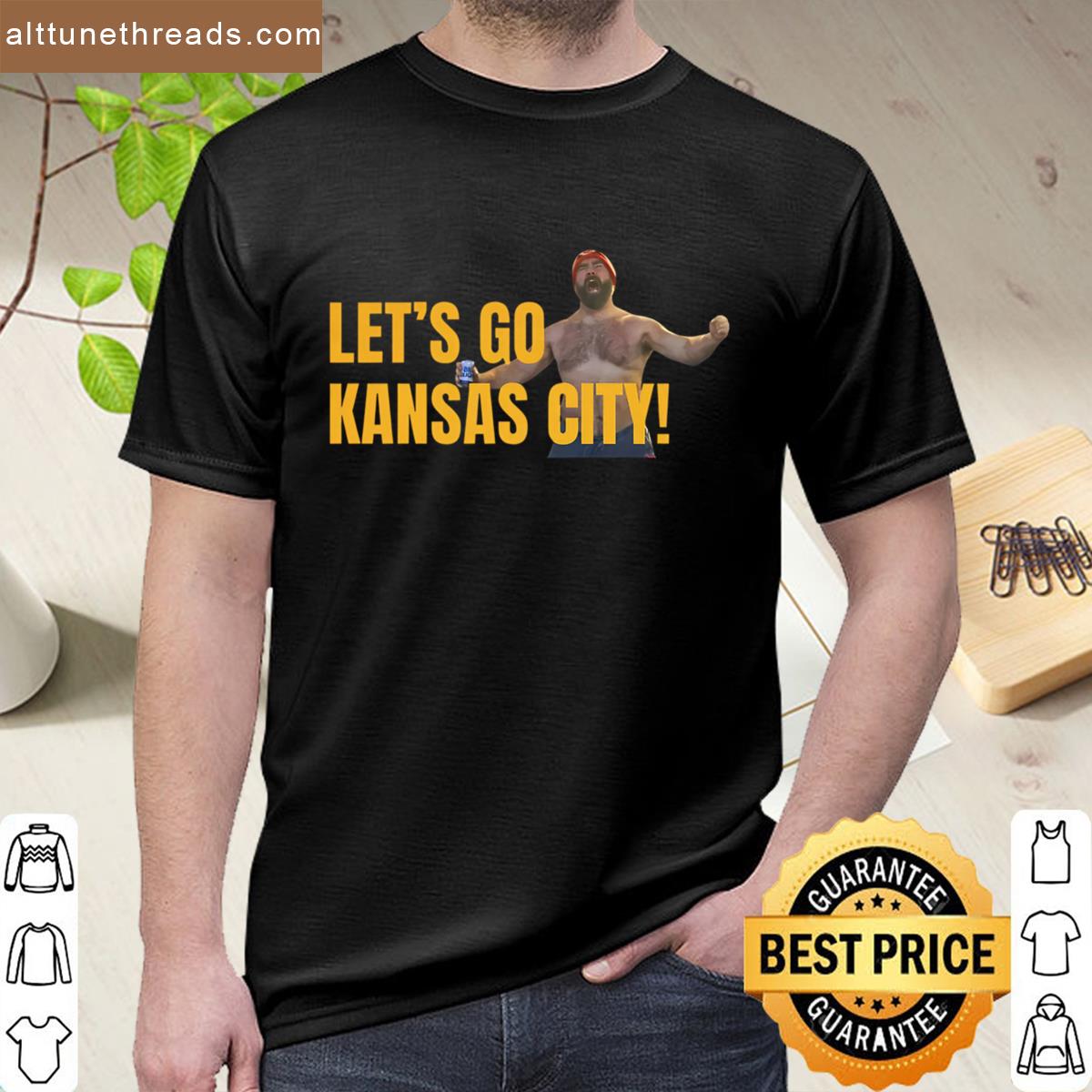 Lets Go Chiefs Go Taylors Boyfriend Shirt