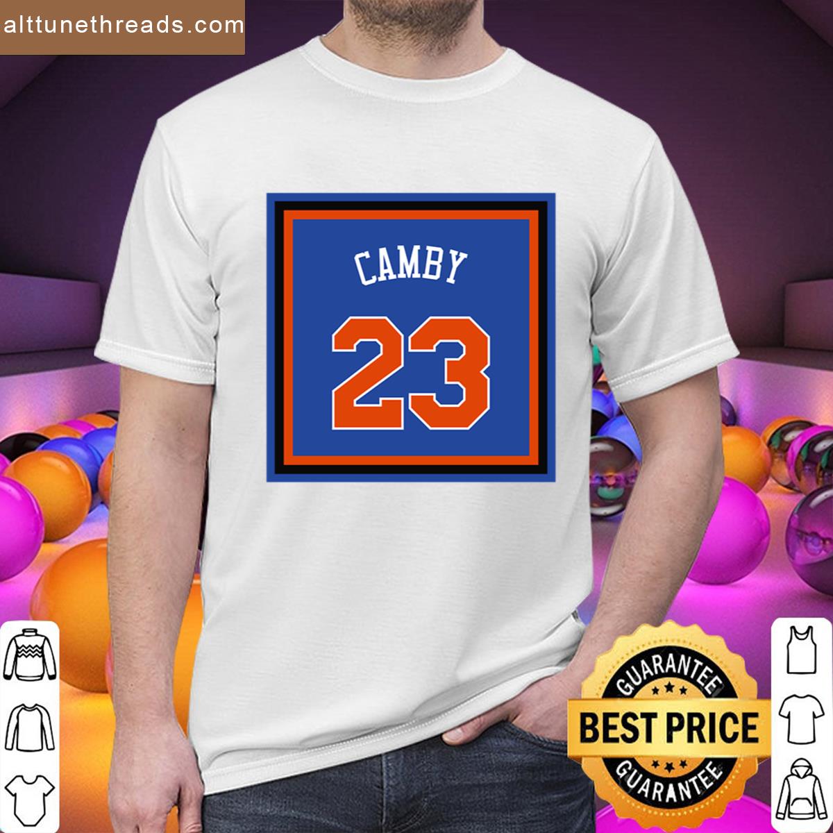 Marcus Camby Knicks Shirt