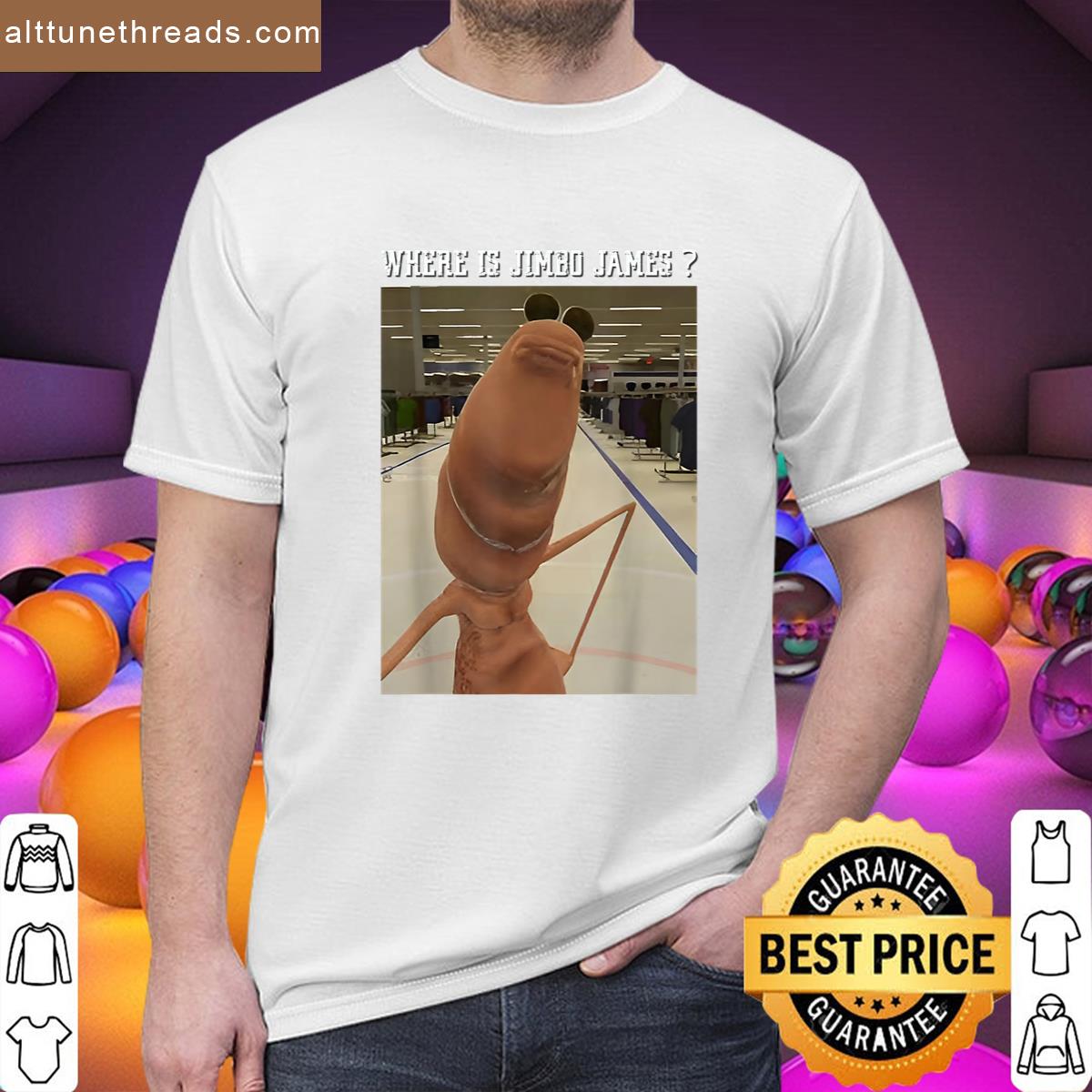 Marcus The Worm Where Is Jimbo James Meme Shirt