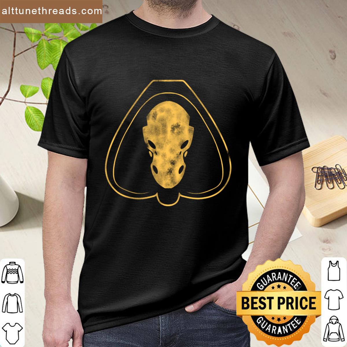 Mask And Gold Veil Shirt