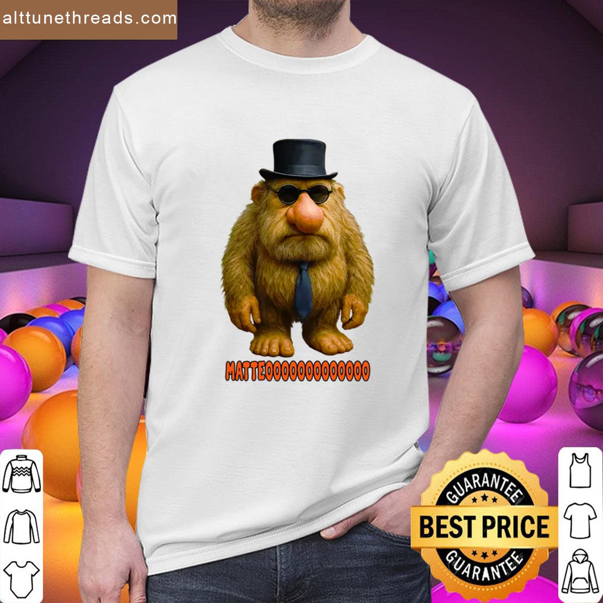 Matteooooooooooooo Mateo Italian Brainrot Character Shirt