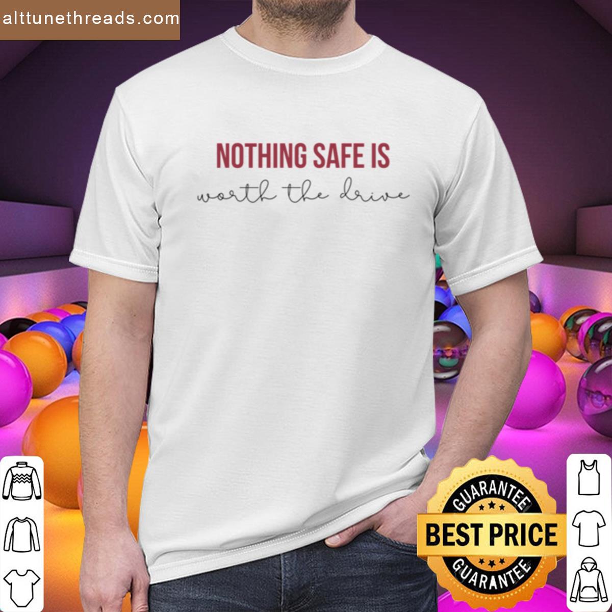 Nothing Safe Is Worth The Drive Taylor Swift Red Album Lyrics Oversized Shirt