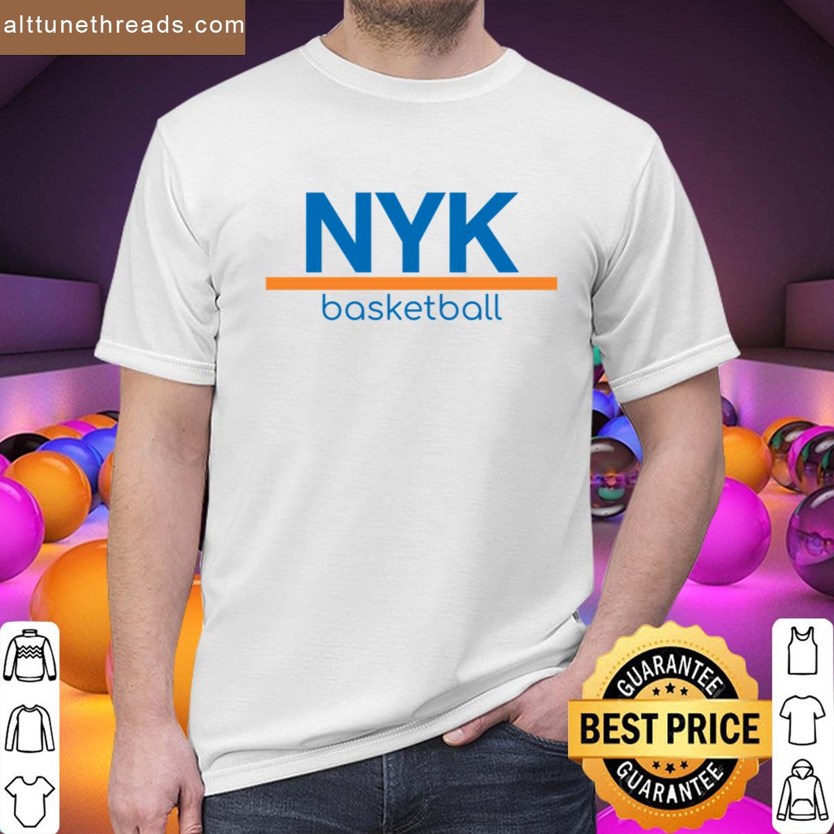 Nyk Vintage Basketball Knicks Basketball Basketball Unisex Shirt
