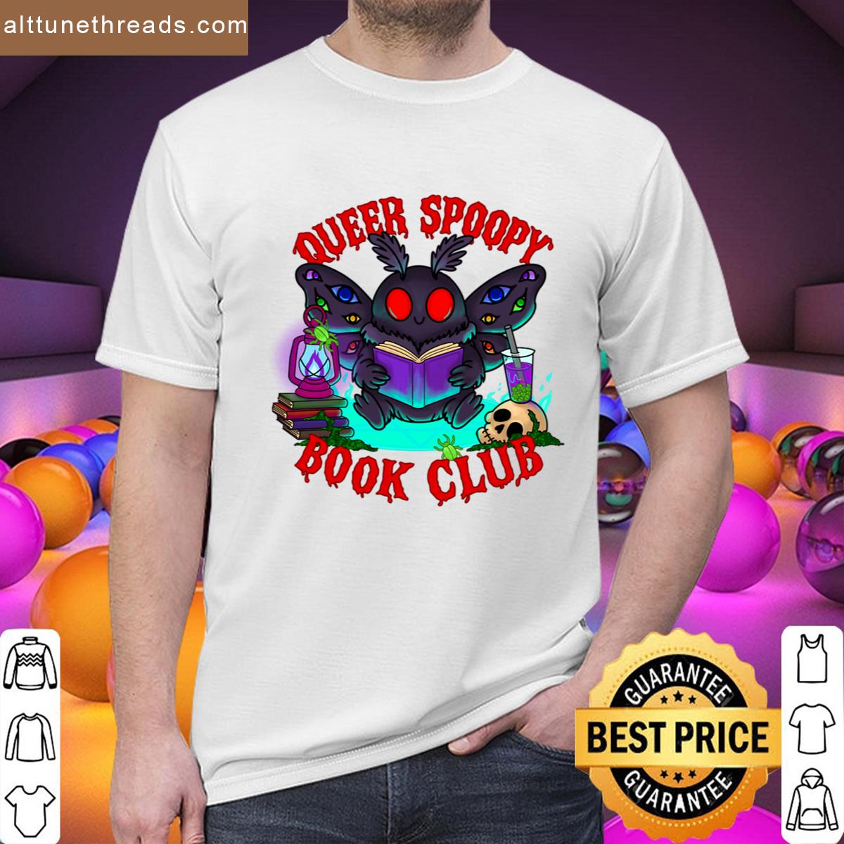 Queer Spoopy Book Club Shirt