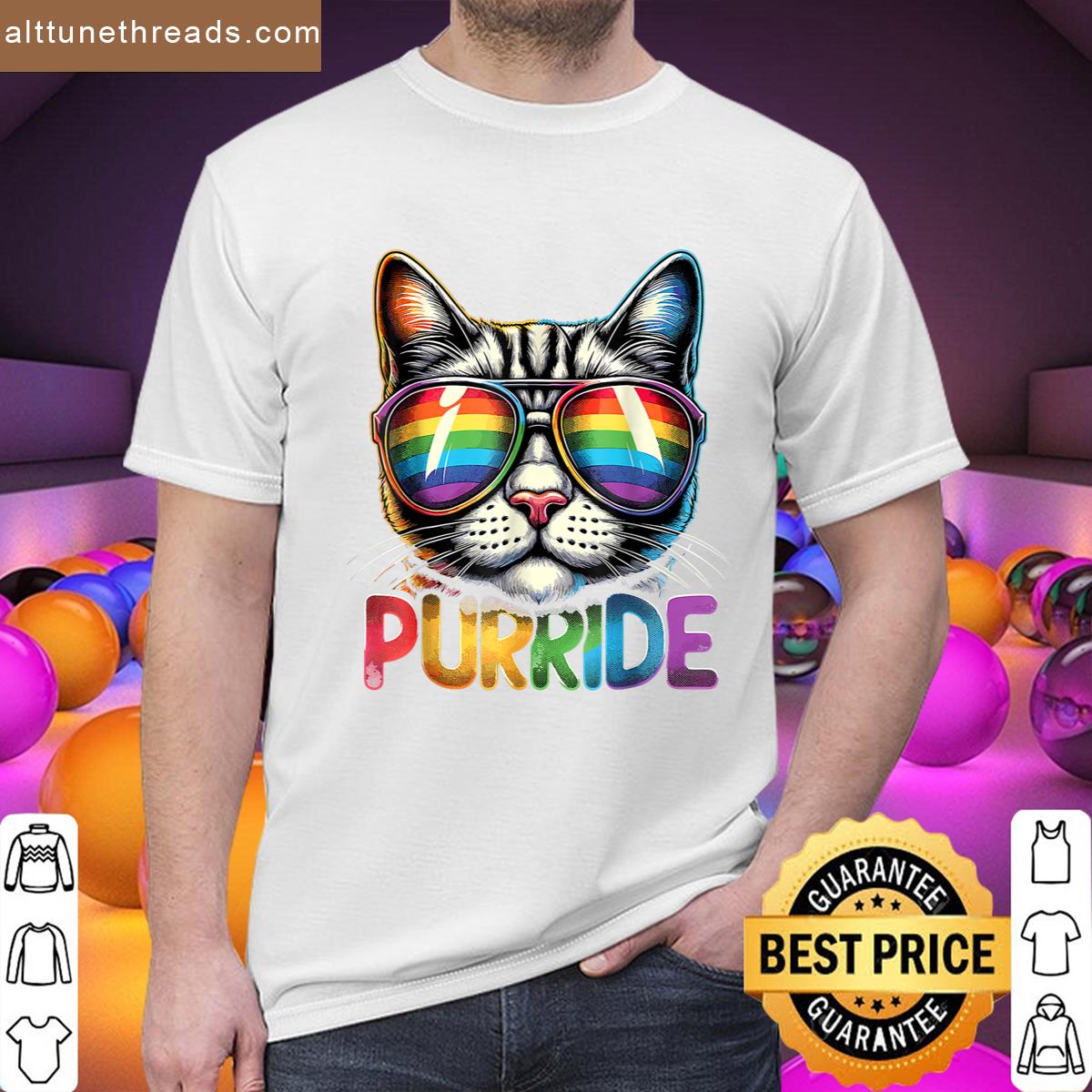 Rainbow Sunglasses Lgbtq Lgbt Shirt