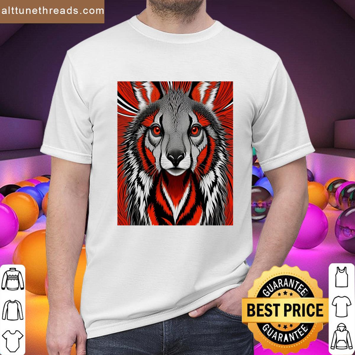 Red Kangaroo The Outback Graphic Shirt