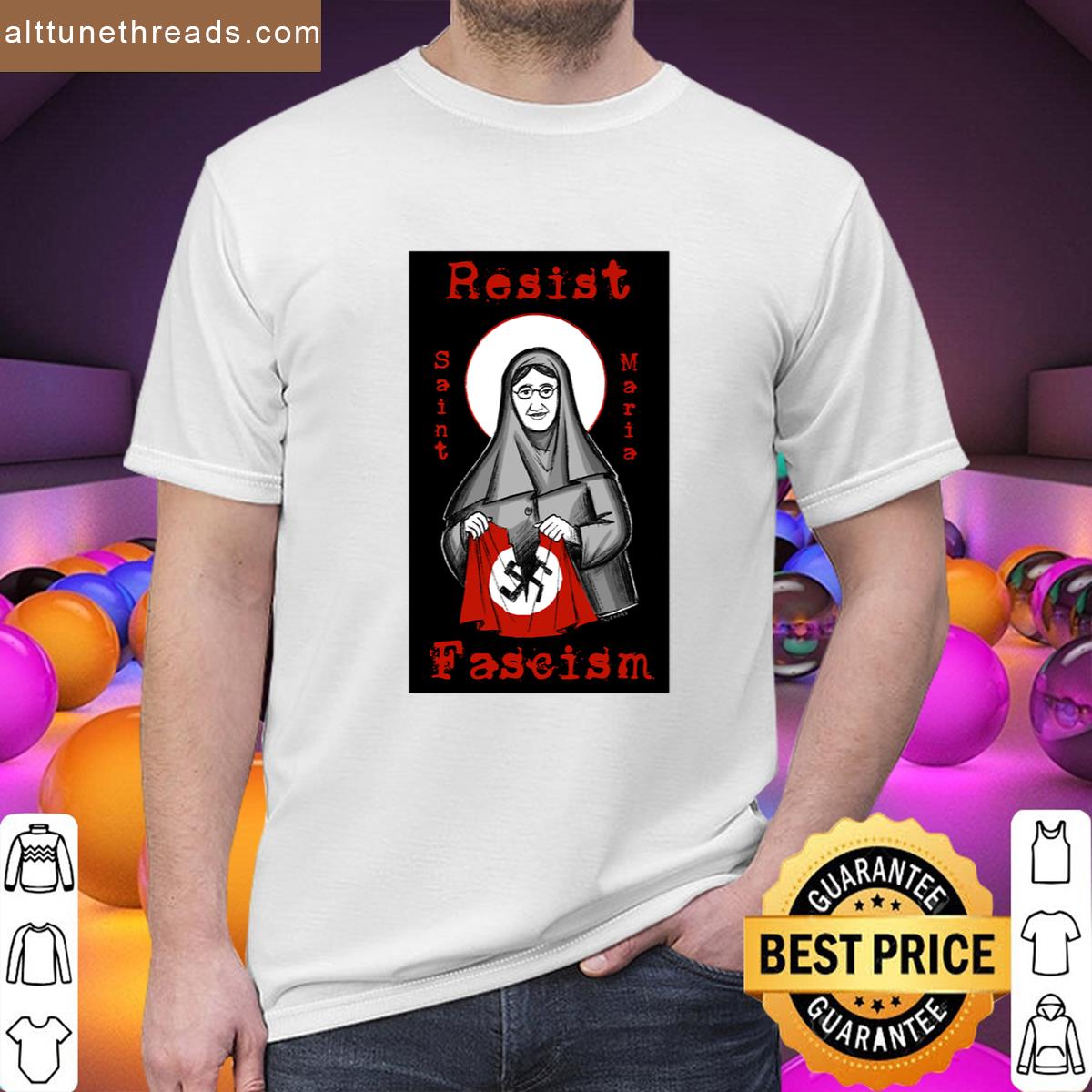 Resist Fascism St Maria Of Paris Shirt