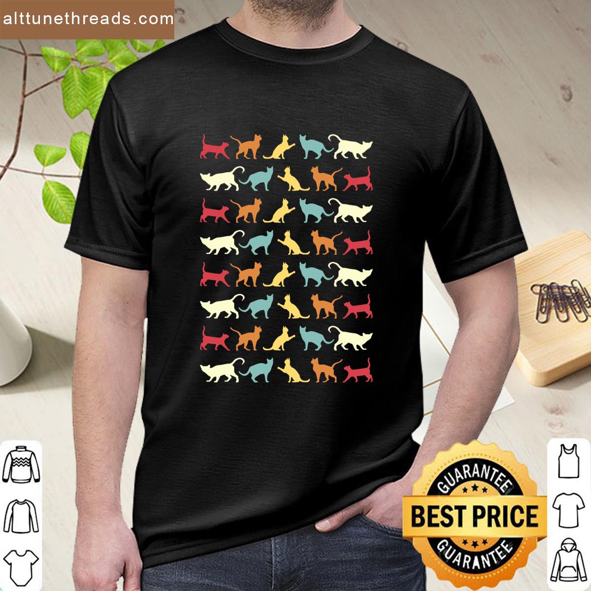 Retro Cat Vintage Shirt