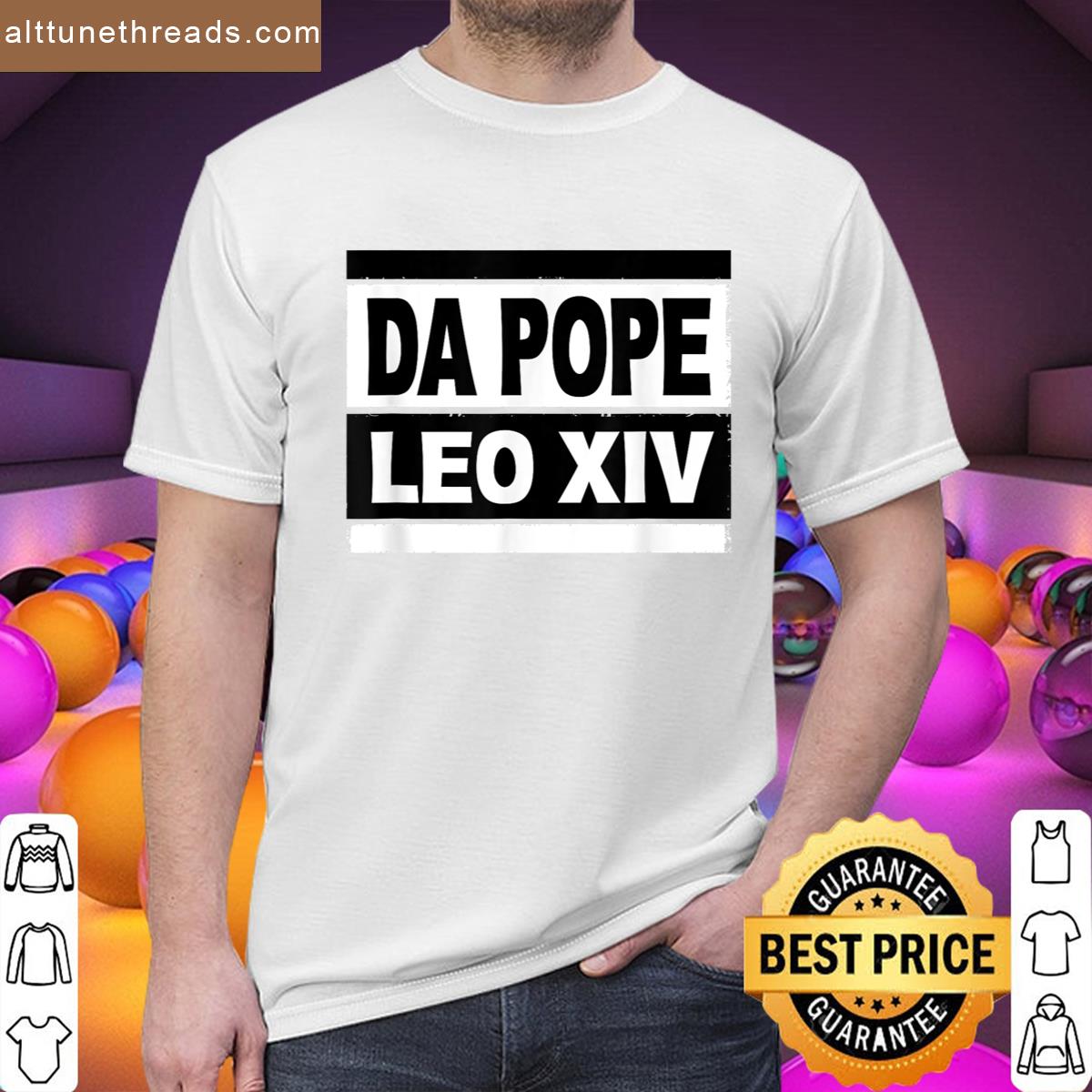 Retro Pope Costume Adult Men Kids Women Baby Shirt