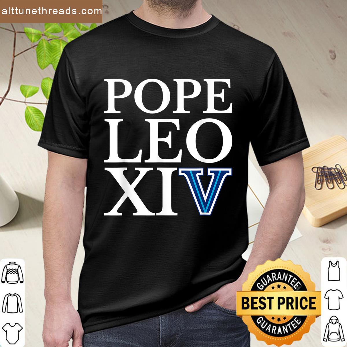 Robert Francis Pope Leo Xiv Vatican Villanova Shirt