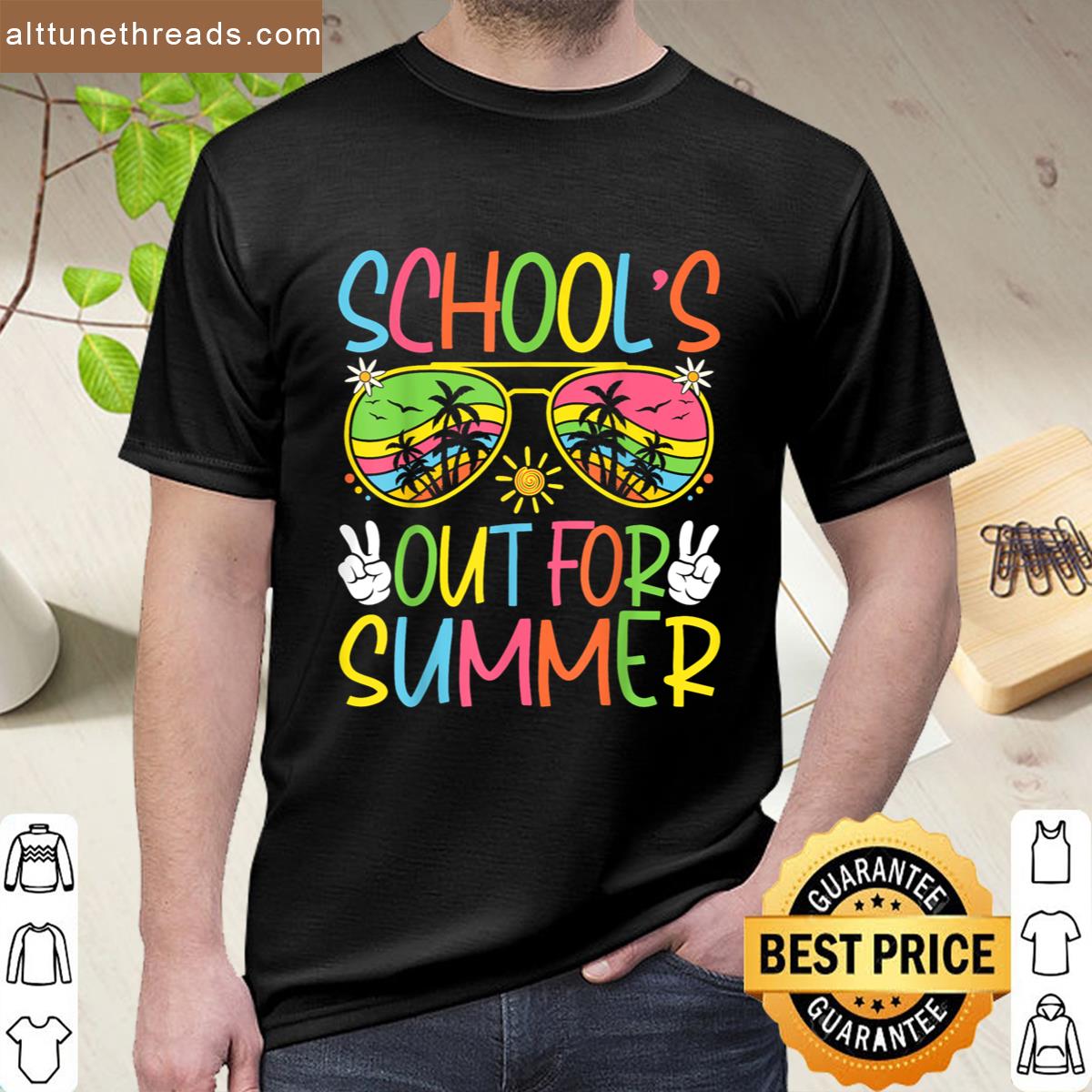 Schools Out For Summer Last Day Of School Teacher Shirt