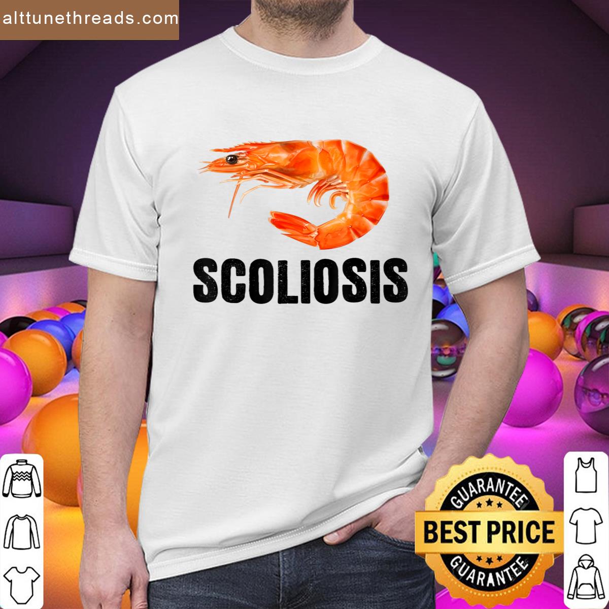 Scoliosis Shrimp Shirt
