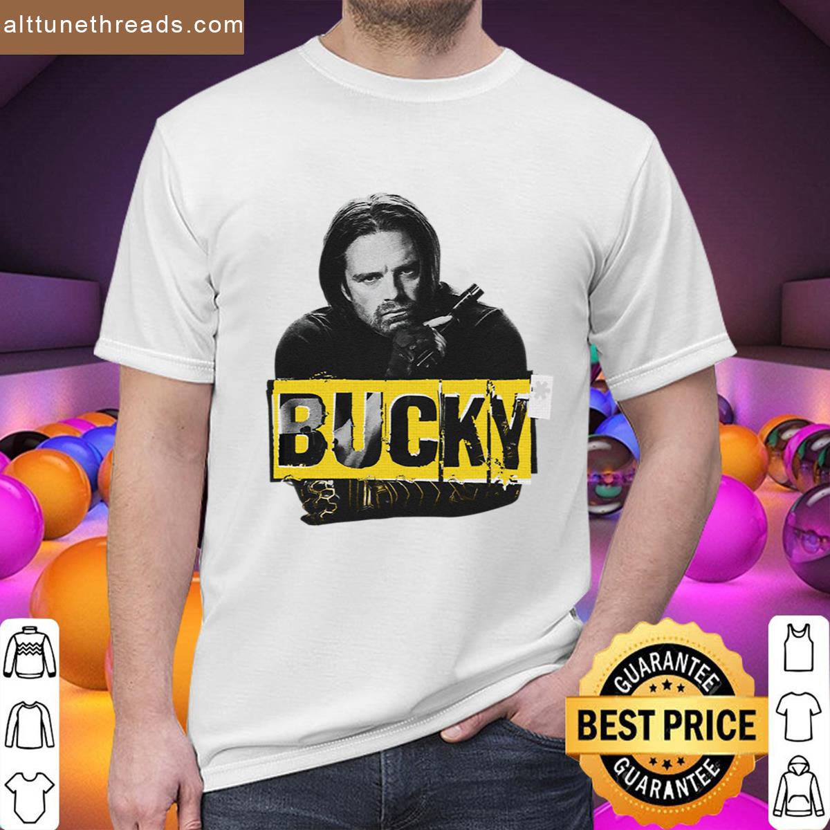 Sebastian Stan A Different Man Thunderbolts Title Card Shirt