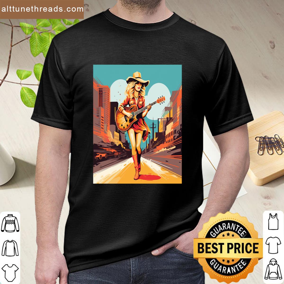 Strumming In The Heart Of Music City Taylor Swifts Nashville Serenade Shirt