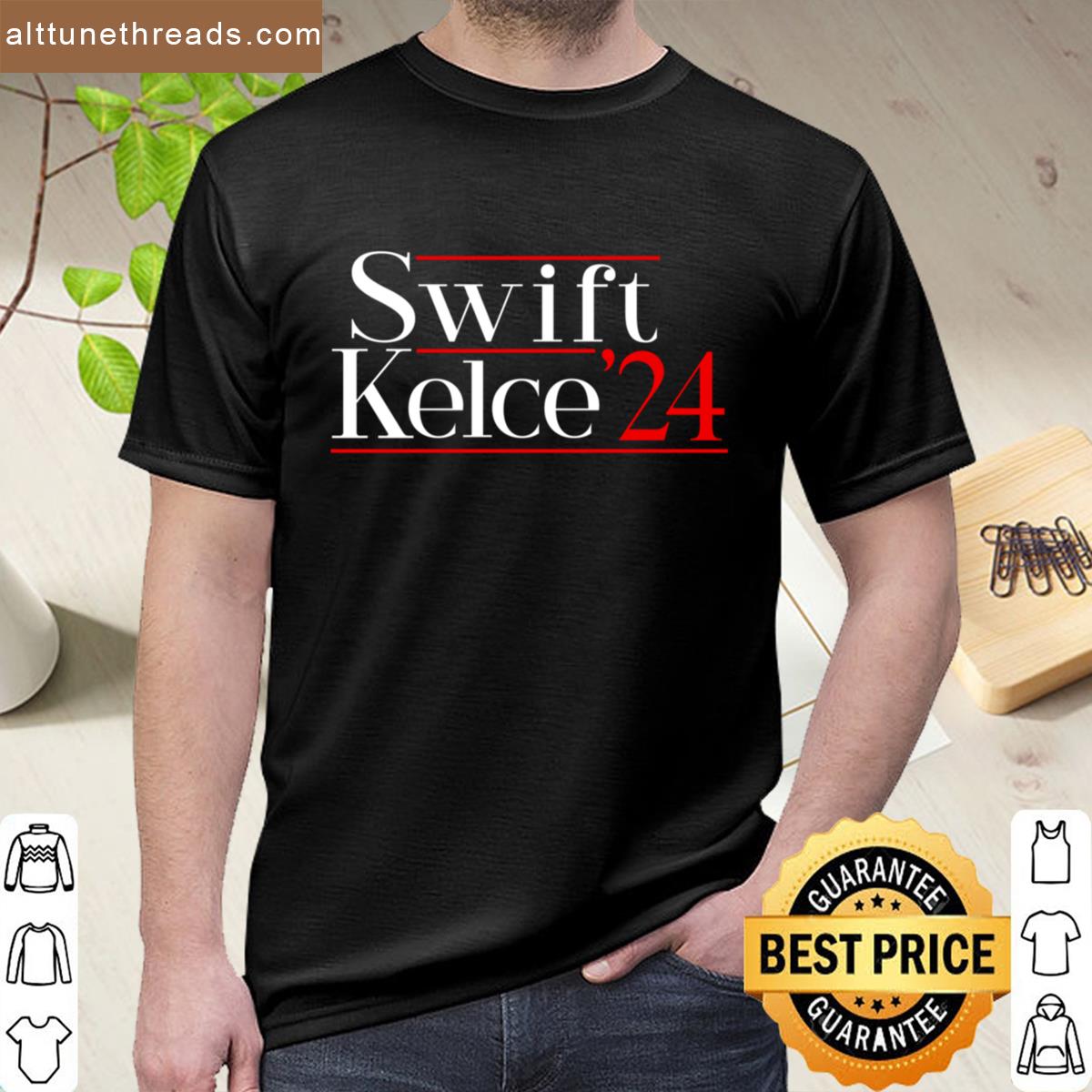 Swift Kelce 24 Oversized Shirt