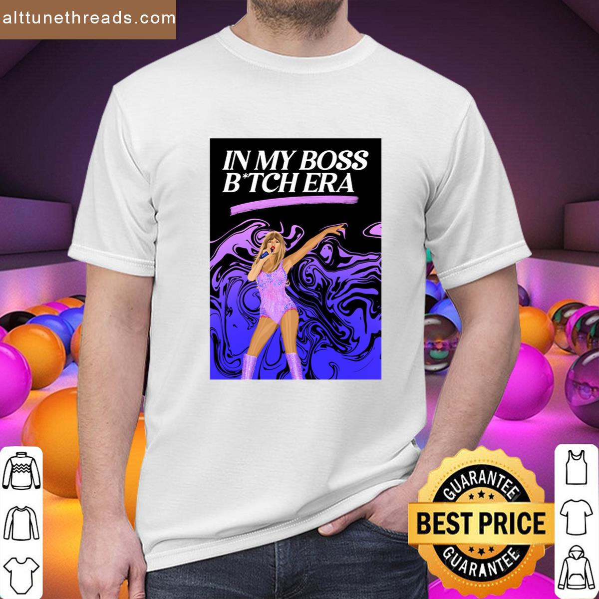 Swirly In My Boss Btch Era Graphic Shirt