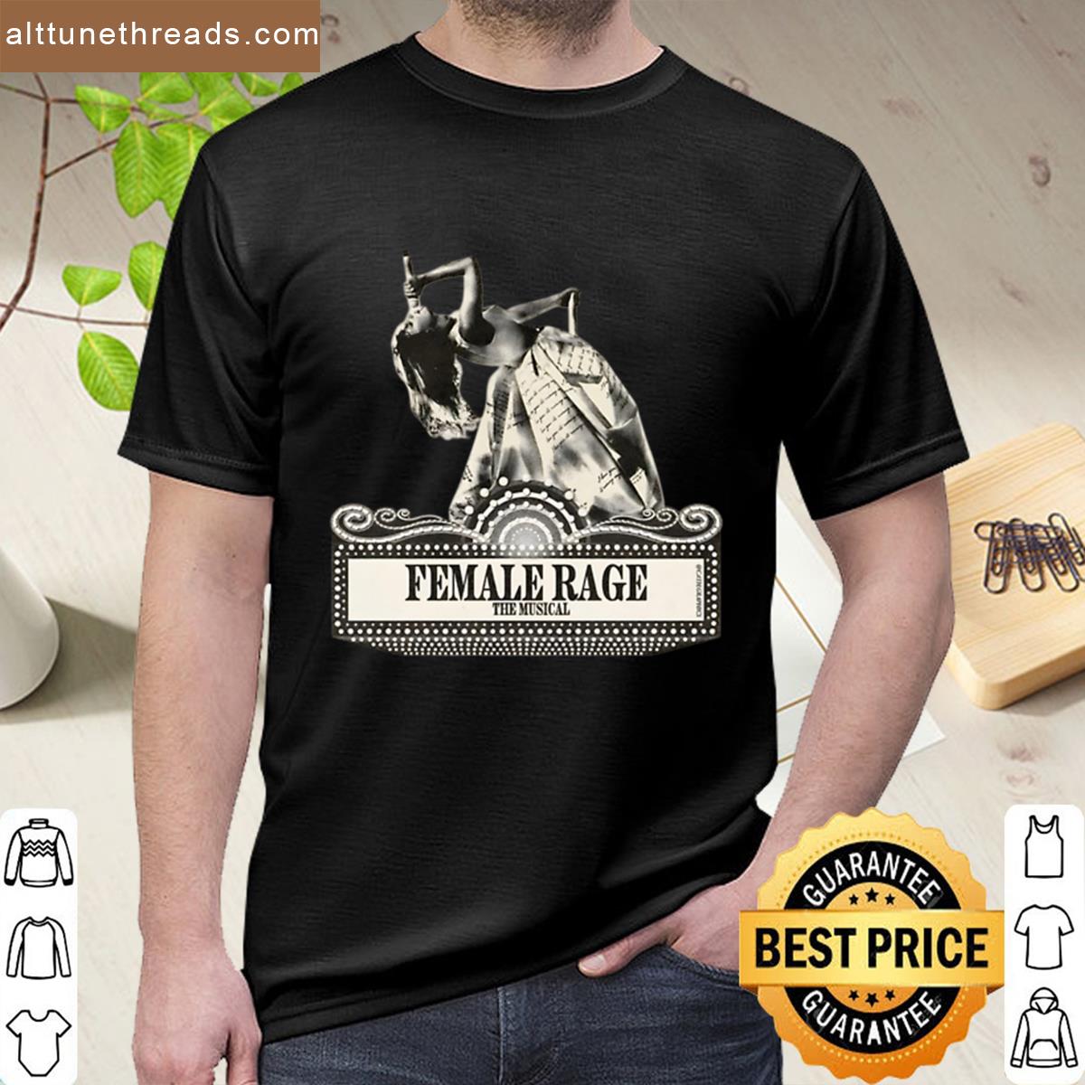 Taylor Swift Female Rage Oversized Shirt