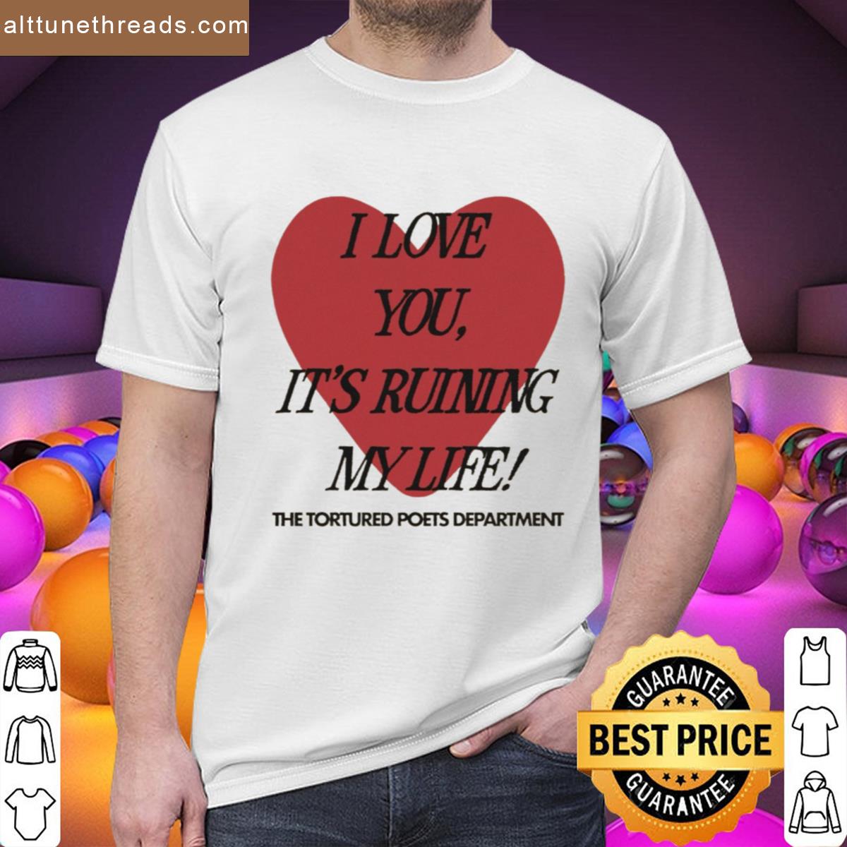 Taylor Swift Tortured Poets Department Shirt