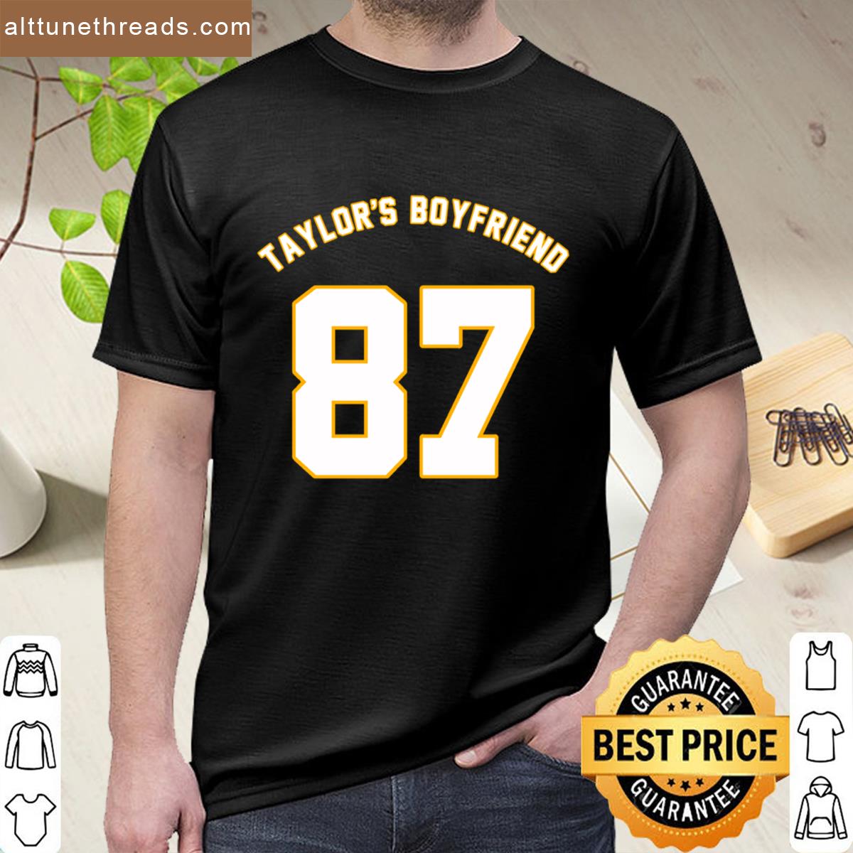Taylors Boyfriend Travis Kelce 87 Shirt
