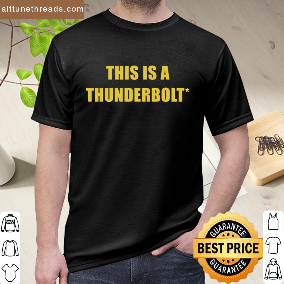This Is A Thunderbolt Oversized Shirt