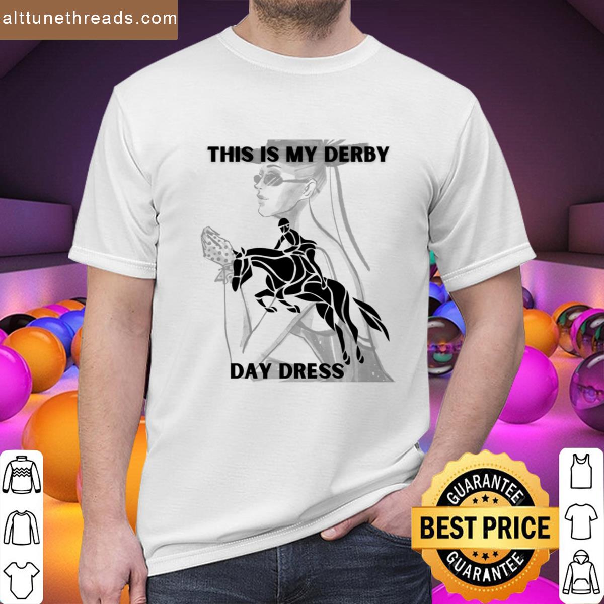 This Is My Derby Day Dress Oversized Shirt