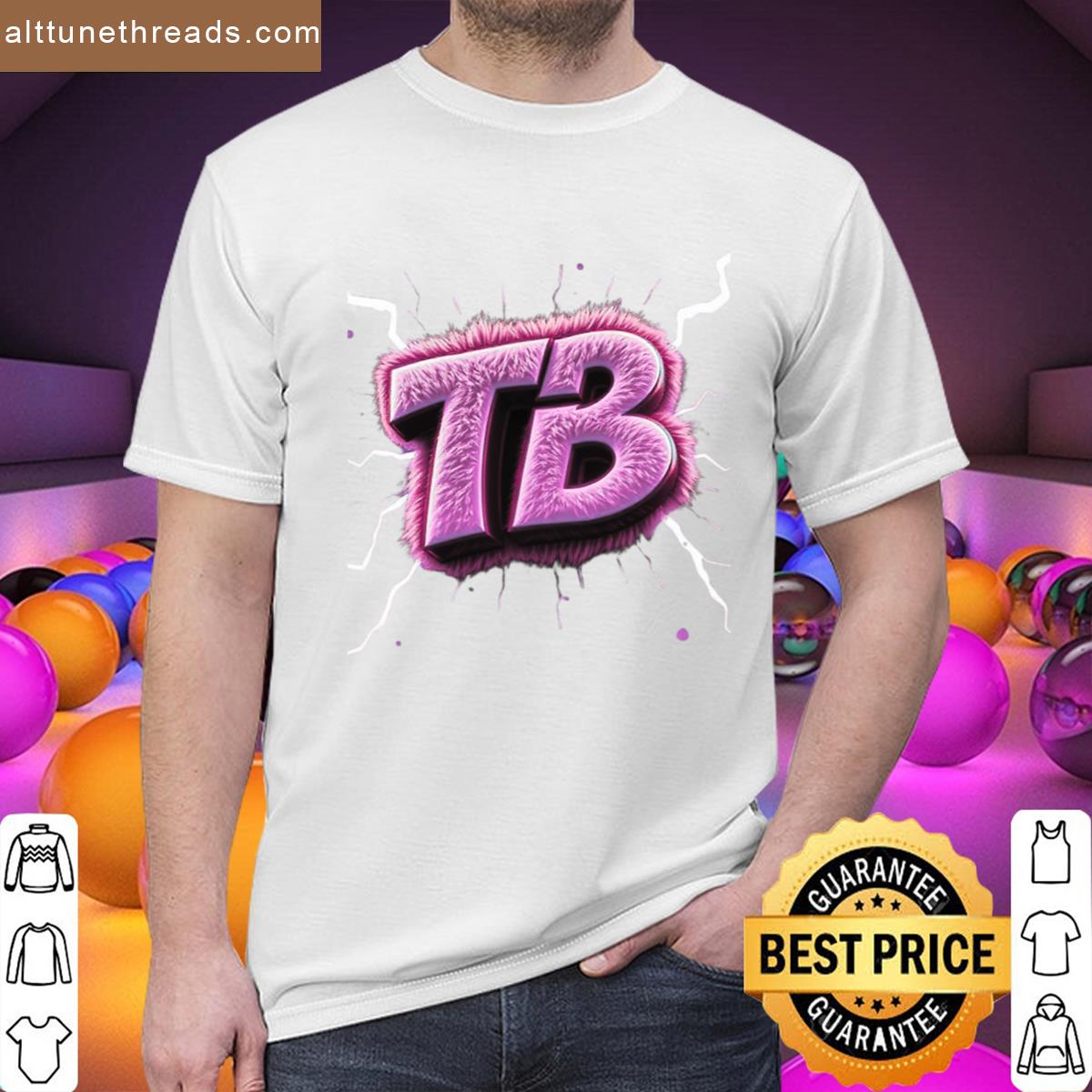 Thunderbolts 3d Fuzzy With Lightening Shirt