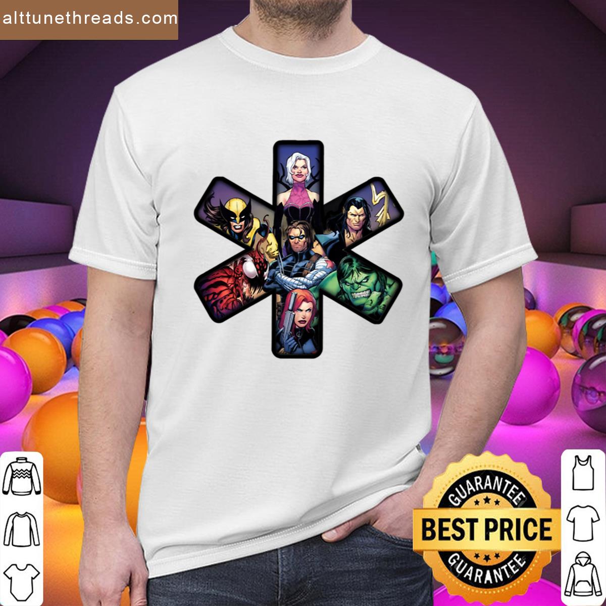 Thunderbolts Anime Design Shirt