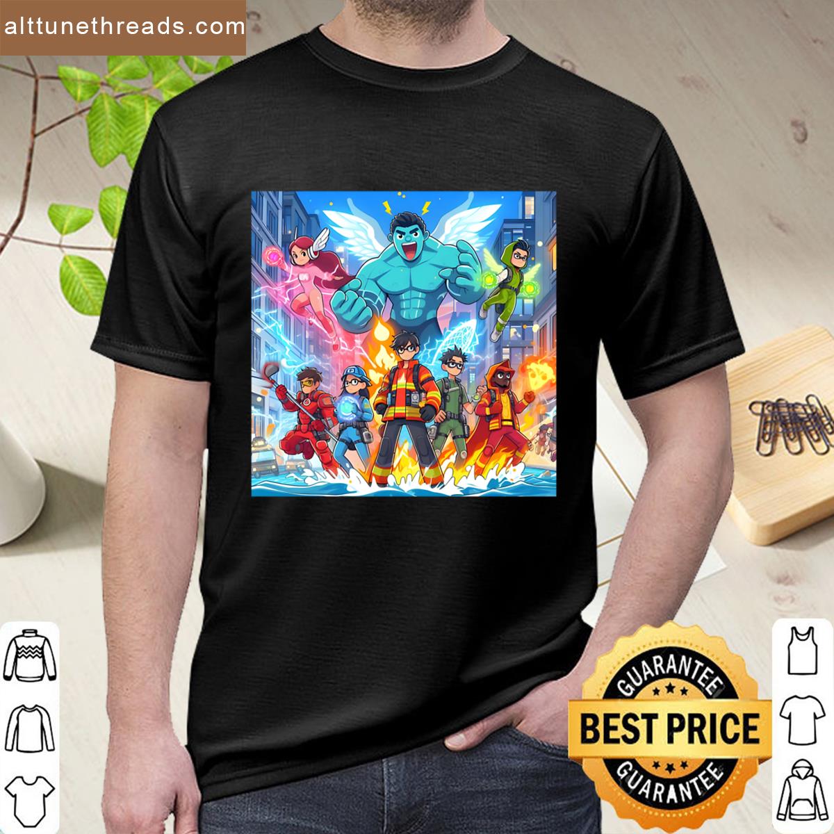 Thunderbolts Anime Shirt
