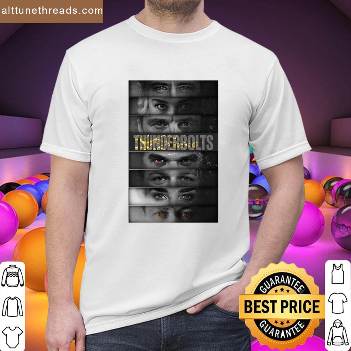 Thunderbolts Team Oversized Shirt