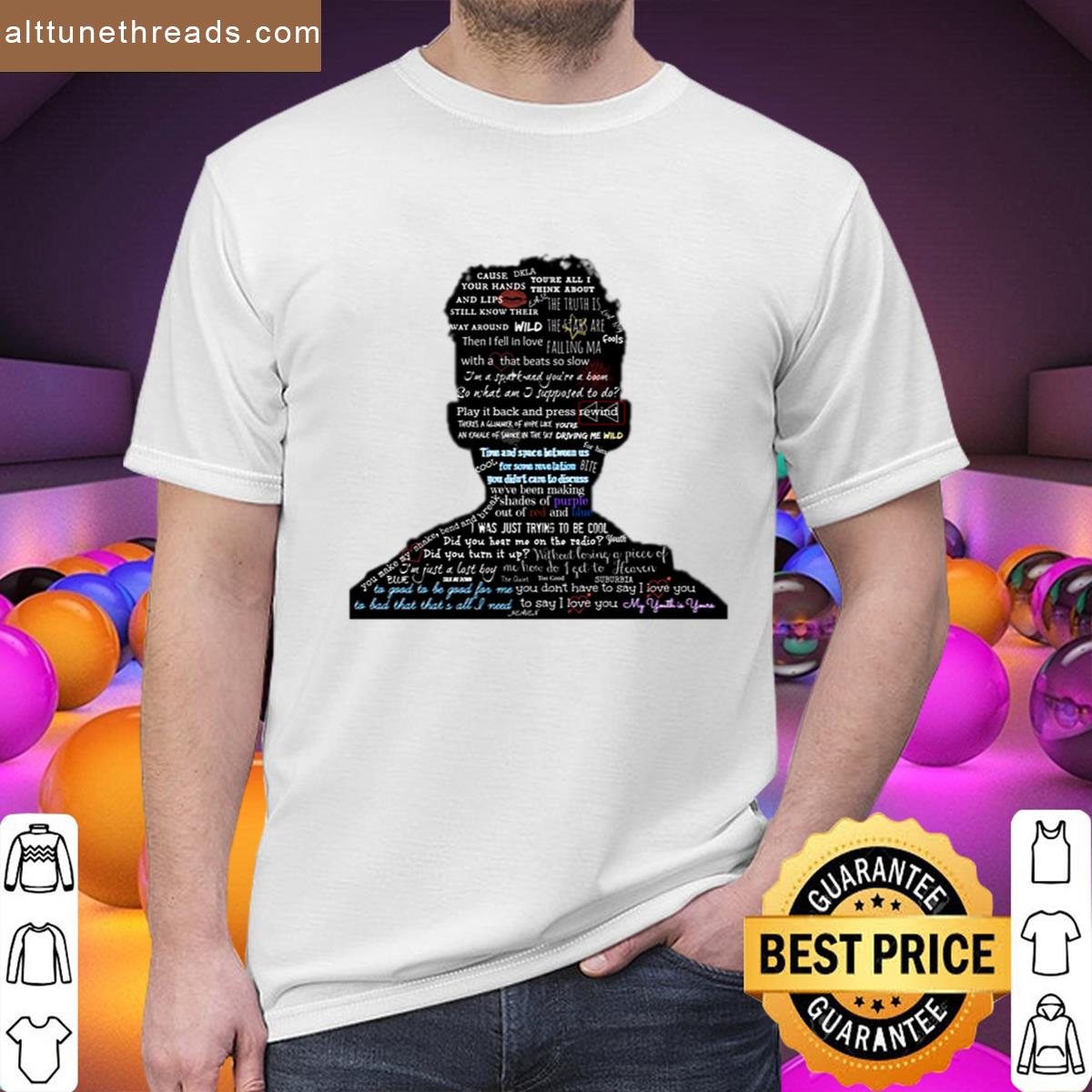 Troye Sivan Lyric Compliation Shirt