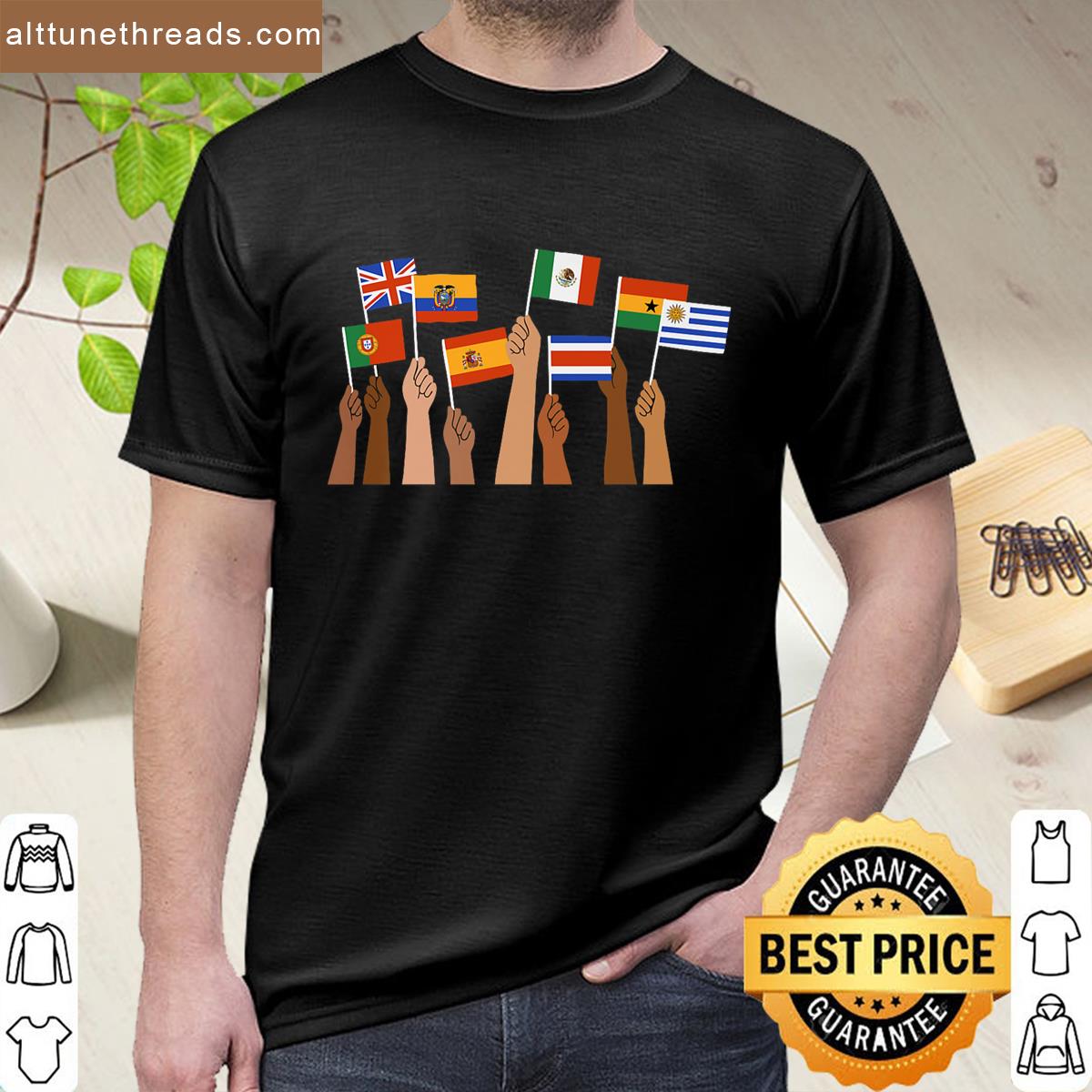 Various Flags Abroad Premium Shirt