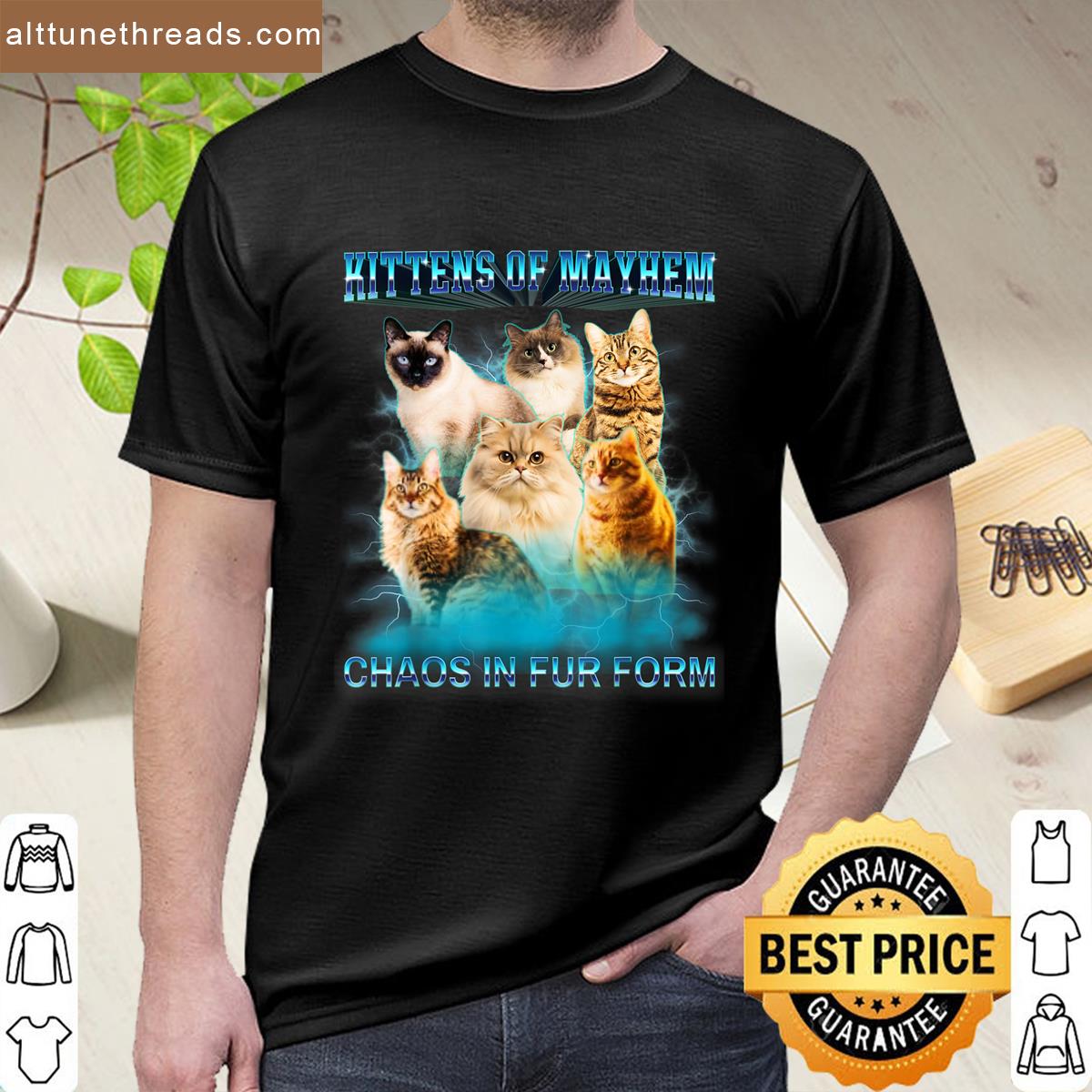 Vintage Bootleg 90s Cat Funny Cute Cat Meme Kawaii Kitten Shirt