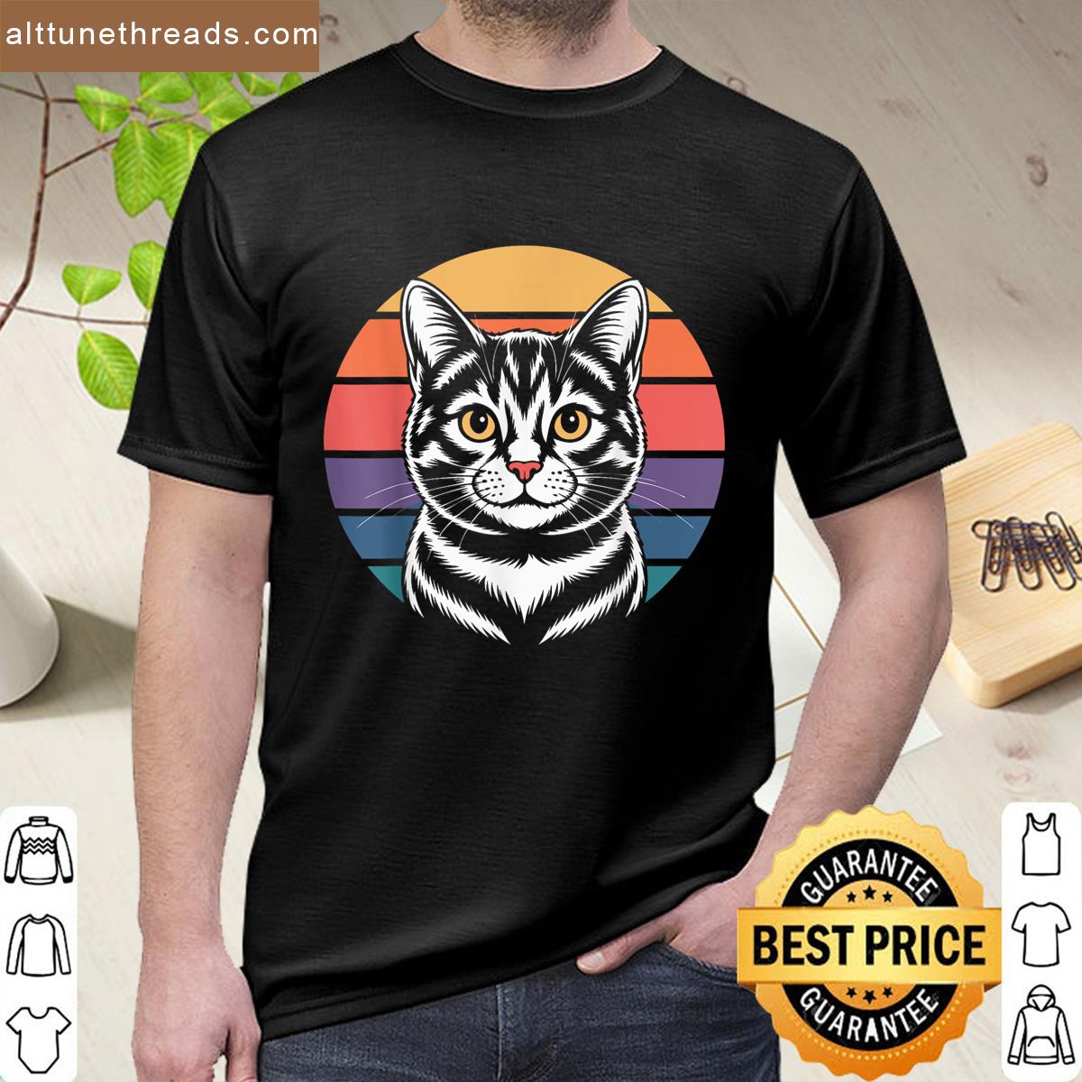 Vintage Cat Shirt