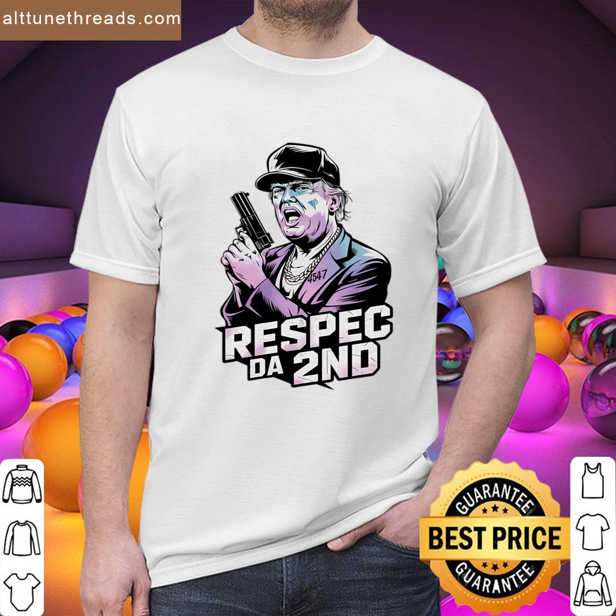 2nd Amendment Trump Respect Da 2nd Graphic – Copy Shirt