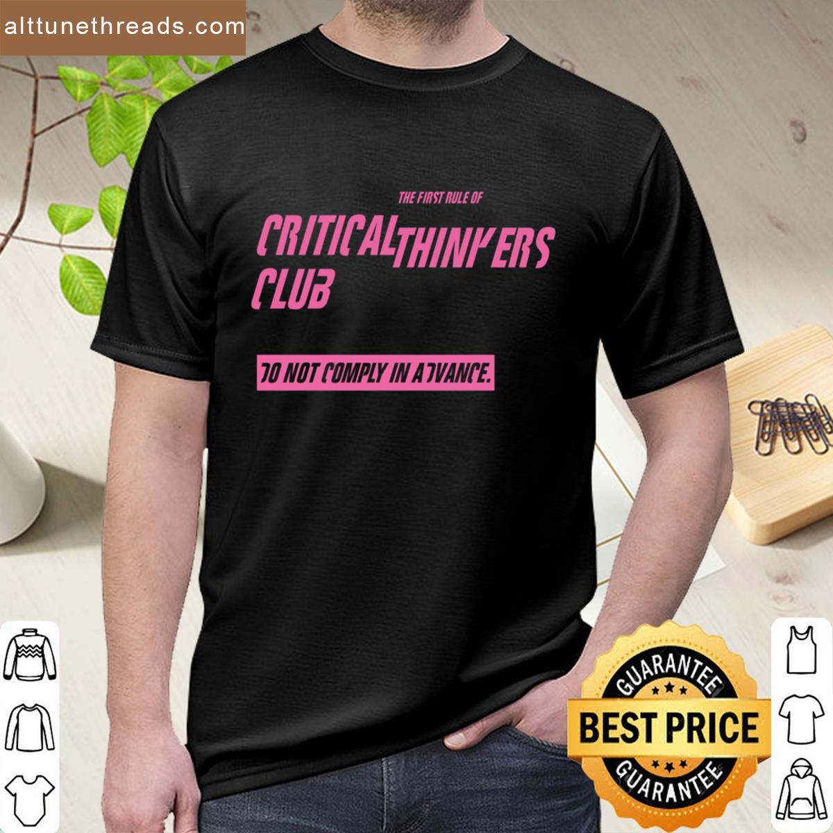 Critical Thinkers Club Oversized Shirt