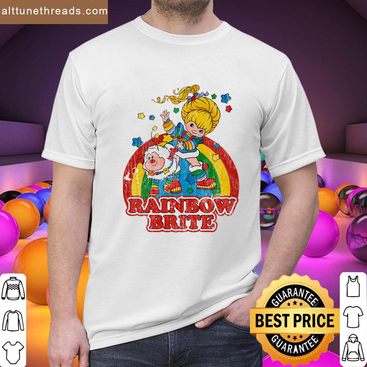 Distressed Rainbow Shirt