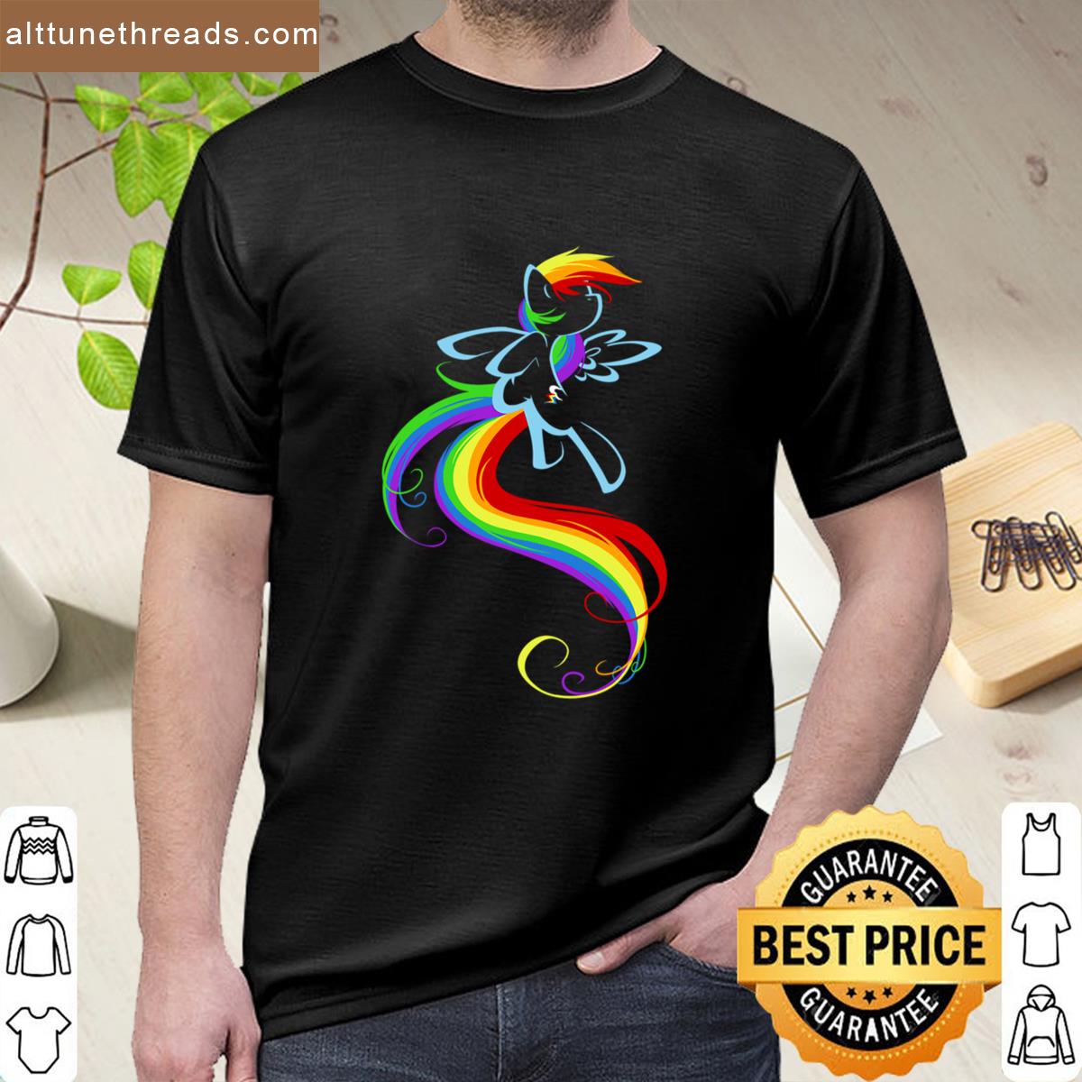 Flowing Rainbow Shirt