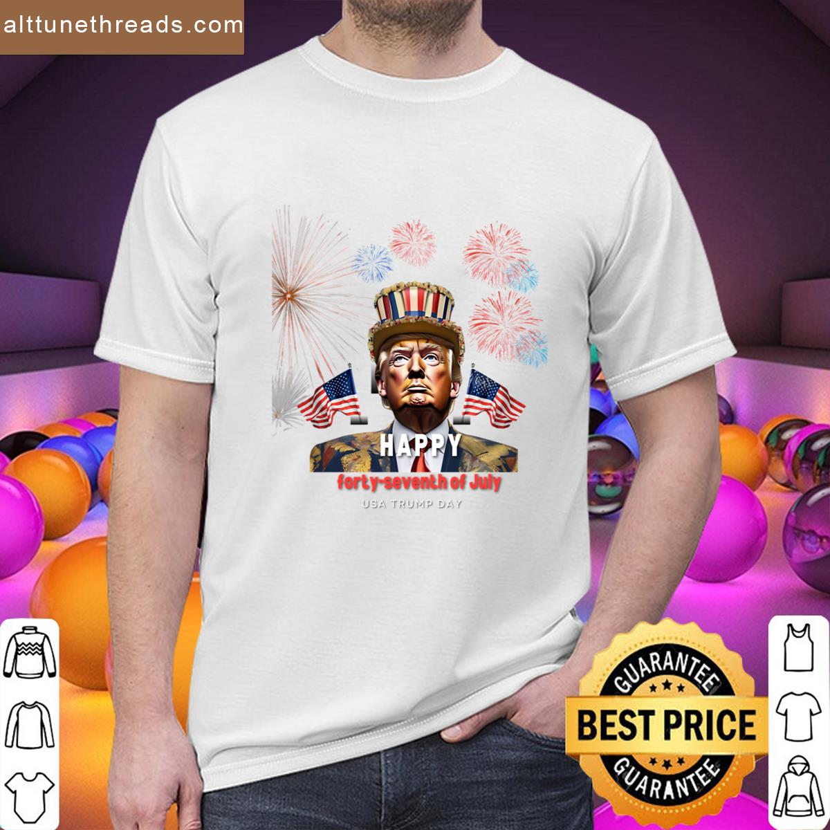 Happy 4th Of Julyindependence Daytrump Shirt