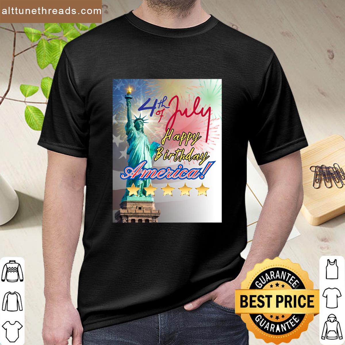Happy Birthday America Shirt