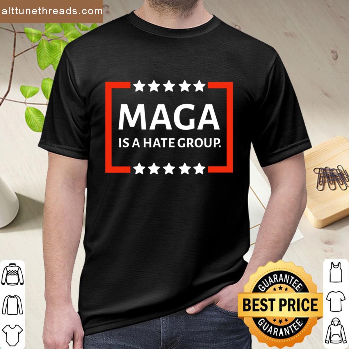Maga Is A Hate Group Oversized Shirt