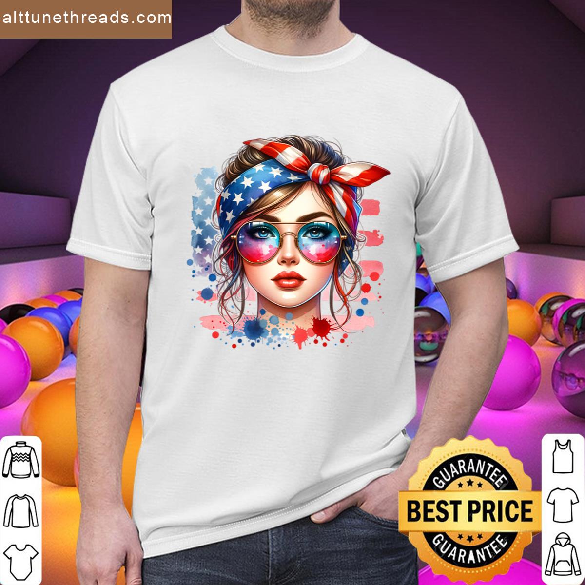 Patriotic Girl Shirt