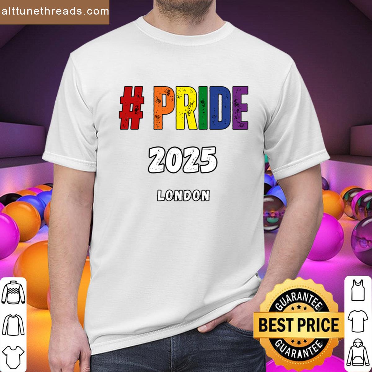 Pride London 2025 London Pride 2025 Pride Festival Gay Festival Pride 2025 Pride Equal Rights Tri-bl Shirt
